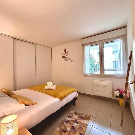 Lägenhet Le 14, 4 Pers, 2 Chambres, Clim, Proche Autoroute *