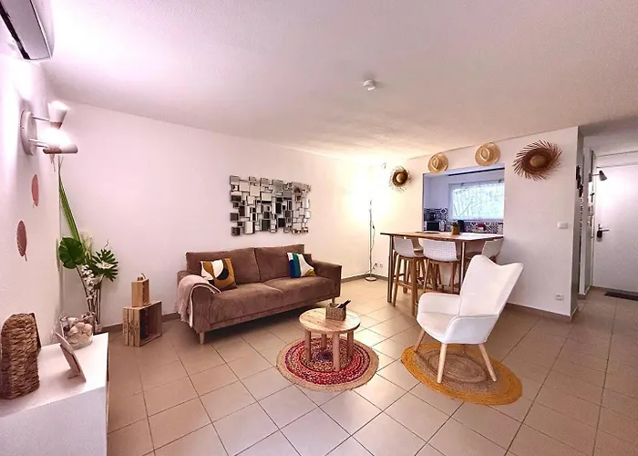 Apartment Le 14, 4 Pers, 2 Chambres, Clim, Proche Autoroute Nimes